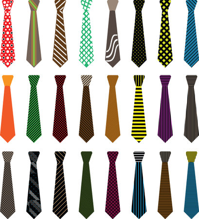 Men s tie illustration のイラスト素材