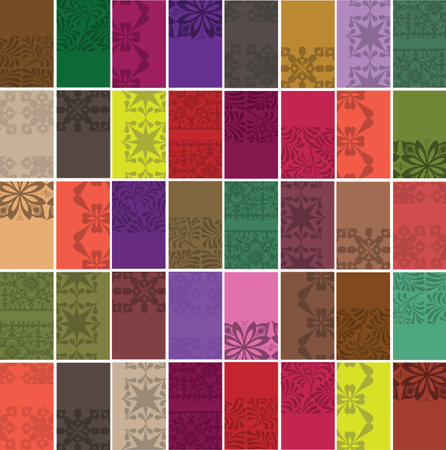 vertical business cards. Vector illustrationのイラスト素材