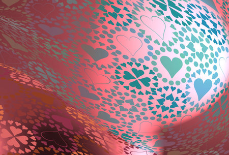 Heart pattern illustration
