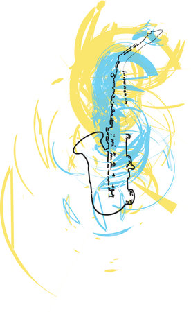Music Instrument. Vector illustrationのイラスト素材