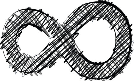 Hand draw font  Vector illustrationのイラスト素材