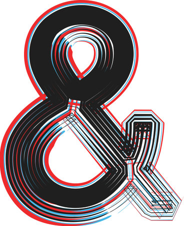 Font Symbol illustration のイラスト素材