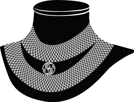 ancient necklaceのイラスト素材