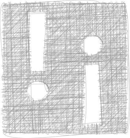 Exclamation mark !¡ Freehand Symbolのイラスト素材