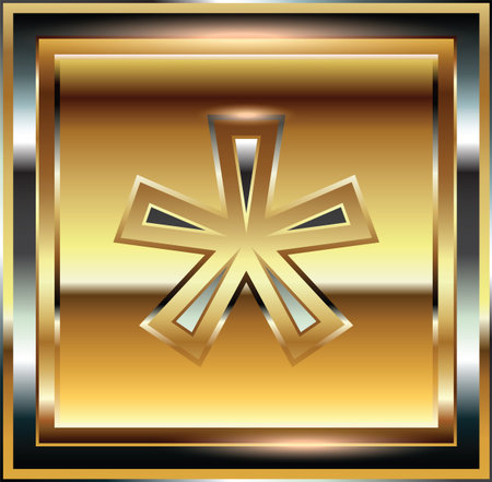 Ingot symbol illustrationのイラスト素材