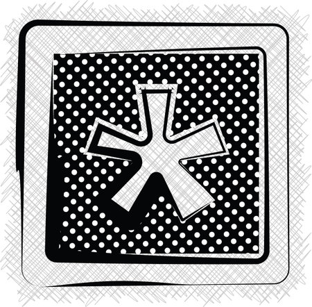 Polka Dot SYMBOL illustrationのイラスト素材