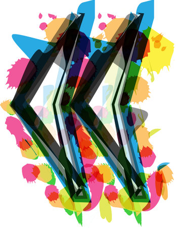 Artistic Symbol vector illustrationのイラスト素材