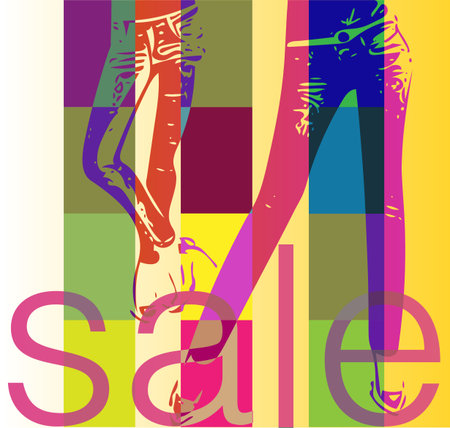 holiday shopping sale banner vector illustrationのイラスト素材