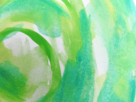Colorful Abstract watercolor painted backgroundの写真素材