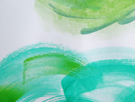 Colorful Abstract watercolor painted backgroundの写真素材