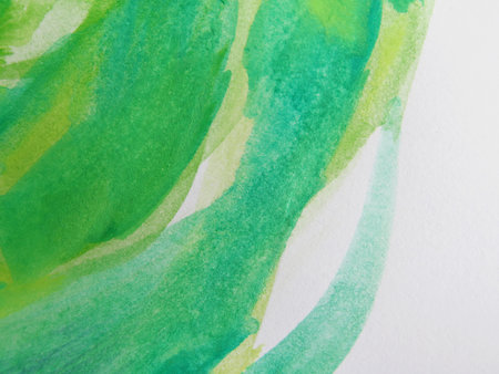 Colorful Abstract watercolor painted backgroundの写真素材