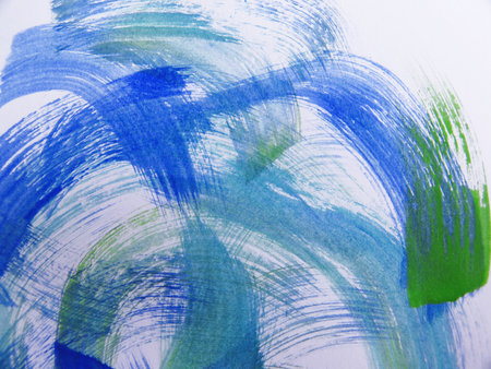 Colorful Abstract watercolor painted backgroundの写真素材