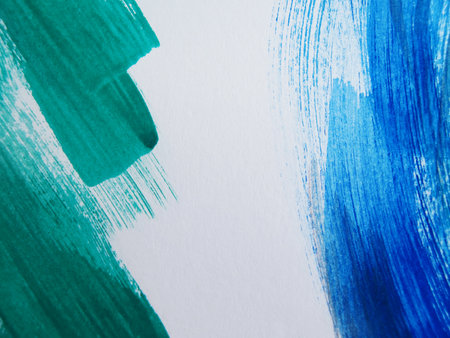 Colorful Abstract watercolor painted backgroundの写真素材