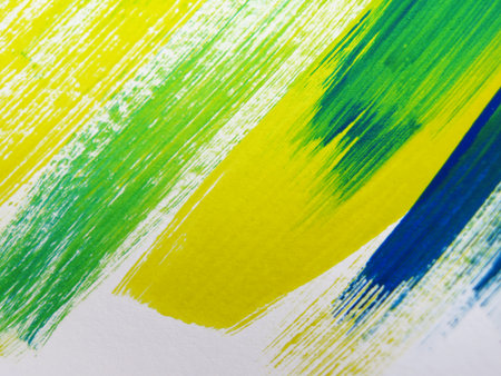 Colorful Abstract watercolor painted backgroundの写真素材