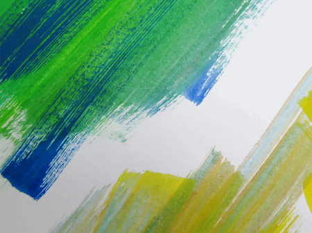 Colorful Abstract watercolor painted background Vector Illustrationのイラスト素材