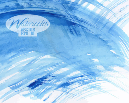 Abstract colorful watercolor vector backgroundのイラスト素材