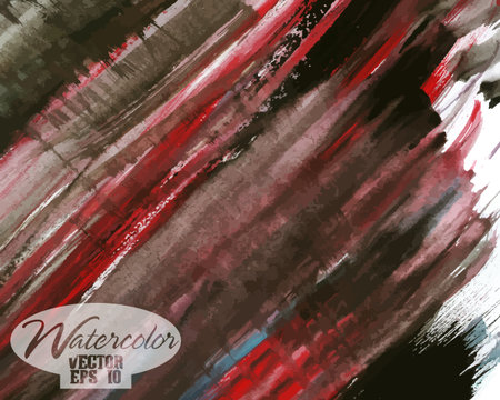 Abstract colorful watercolor vector backgroundのイラスト素材