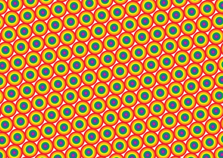 LGBT pride flag pattern.のイラスト素材