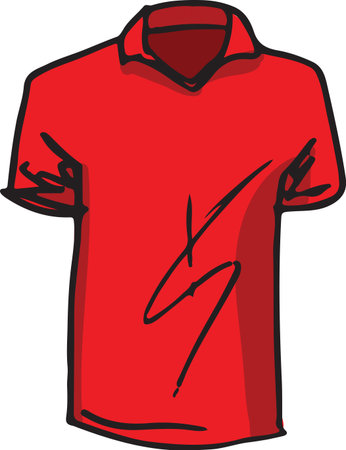 T-shirts templates.のイラスト素材