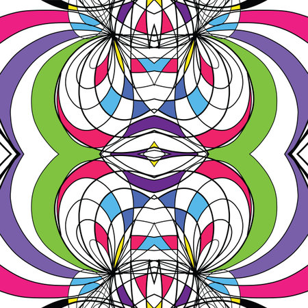 Abstract drawing background vector illustrationのイラスト素材