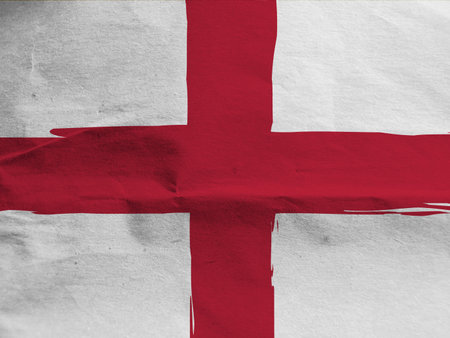 Grunge England flag or bannerの写真素材