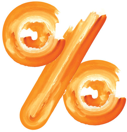 Abstract Oil Paint Symbol Vector illustrationのイラスト素材