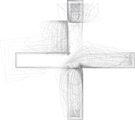 doodle digital drawn sketch. Vector hand drawn symbolのイラスト素材