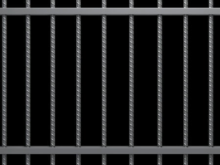 Prison bars.の写真素材