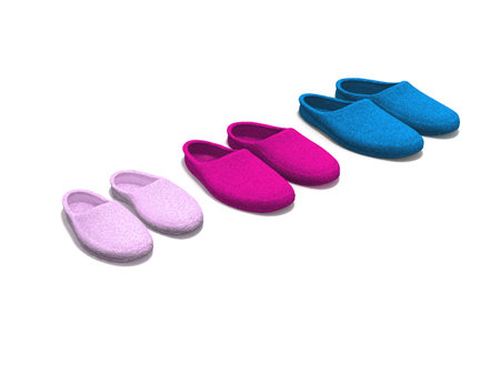 House slippersの写真素材