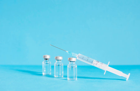 Conceptual photo for worldwide pandemic vaccination, beginning of mass vaccination for , influenza or flu, world immunization. Selective focusの写真素材