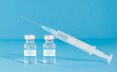 Conceptual photo for worldwide pandemic vaccination, beginning of mass vaccination for coronavirus COVID-19, influenza or flu, world immunization. Selective focusの写真素材