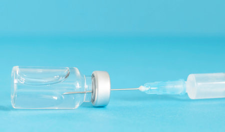 Conceptual photo for worldwide pandemic vaccination, beginning of mass vaccination for , influenza or flu, world immunization. Selective focusの写真素材