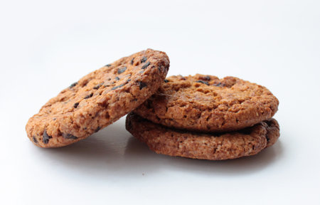 Chocolate chip cookieの写真素材