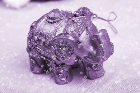 Close-up picture of christmas decorations.の写真素材