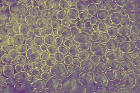 Macro image of water babbles