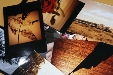 Photo Album with copy space. Great details!