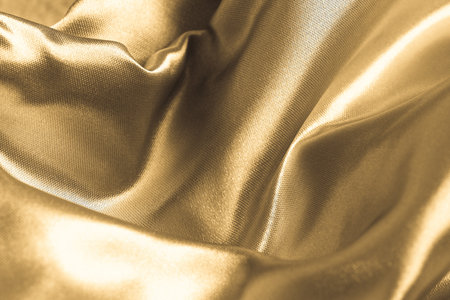 Background of a yellow blanketの写真素材