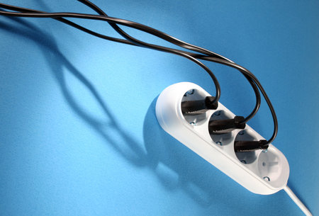 White outlet isolated. Great details.
