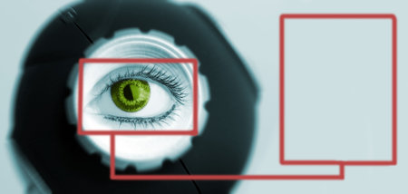 I look on you: Be aware !の写真素材