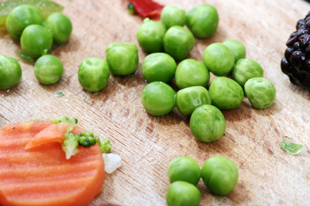 Close-up of fruits and vegetables.の写真素材