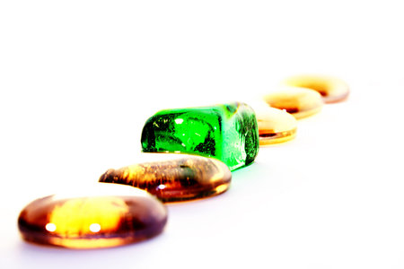 Colourful Drugs in line - differential colourの写真素材