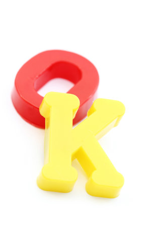 Close-up of letters. More from this series on my portfolio. Another series are also available!の写真素材