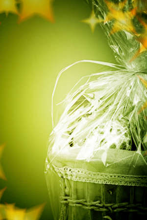 Close-up picture of christmas present.の写真素材