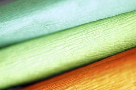 Abstract background with lines made from paperの写真素材