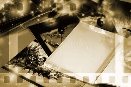 Photo Album with copy space. Great details!
