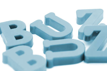 Close-up of letters. Great colours and details.の写真素材