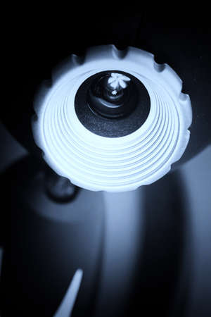 Close-up picture of a web camera.の写真素材