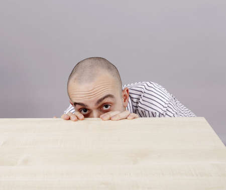 Young businessman at his desk