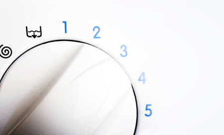 Big wheel of a laundry. Close up.の写真素材