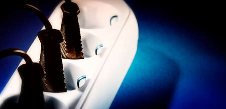 White outlet isolated. Great details.